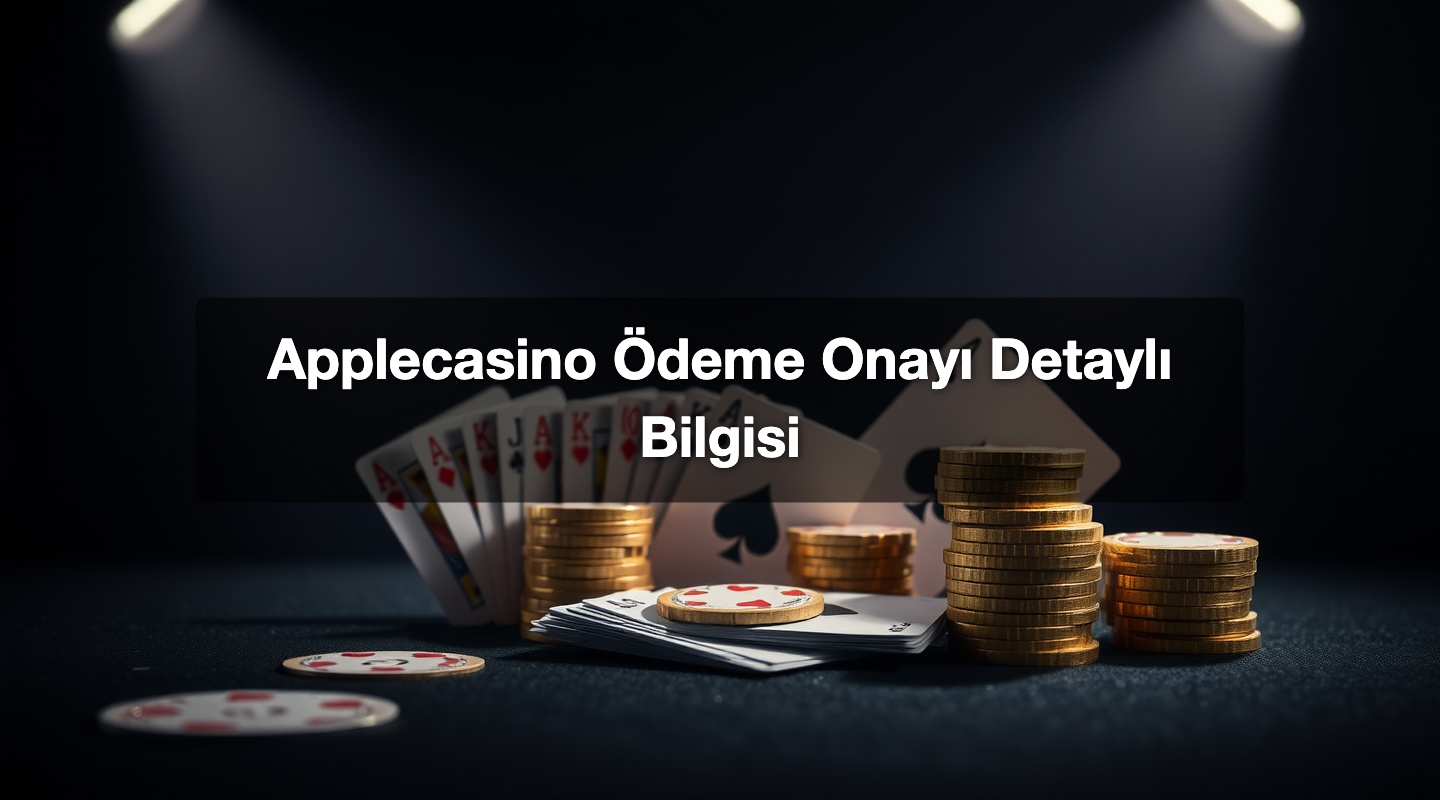 Applecasino Ödeme Onayı Detaylı Bilgisi